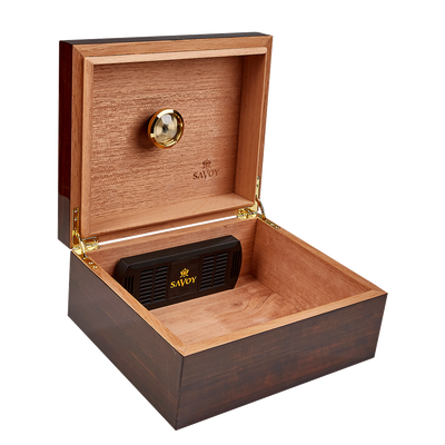 Savoy Classic African Teak Humidor
