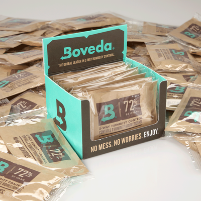 Boveda 60g Humidification Packets - 72% Case of 100