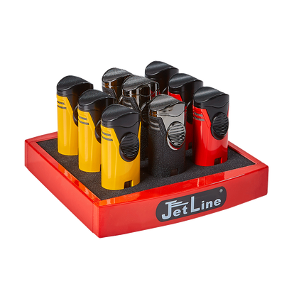 JetLine Bugle Single Flame Torch Lighter Display