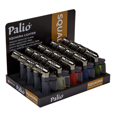 Palio Squadra Triple Torch Lighter Display