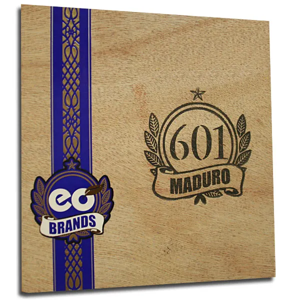 601 Serie Blue Maduro — Open box